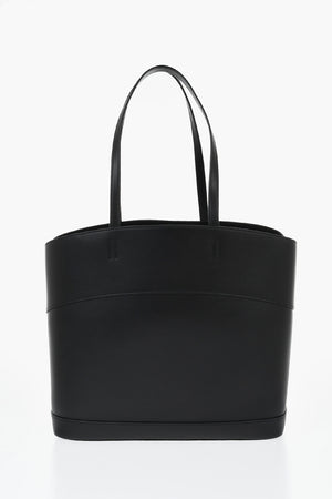 Tote-Bag CHARM aus Leder in Uni