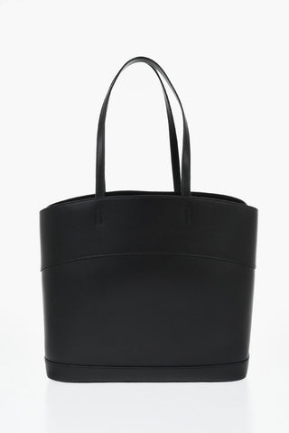 Tote-Bag CHARM aus Leder in Uni