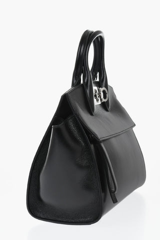 Borsa a Mano RIELA In Pelle con Tasca Esterna