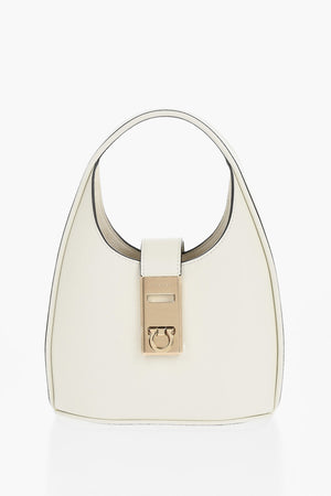 Mini-Hobo-Tasche Aus Leder Mit Abnehmbarem Schulterriemen