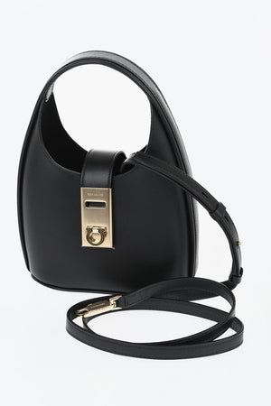 Mini-Hobo-Tasche Aus Leder Mit Abnehmbarem Schulterriemen