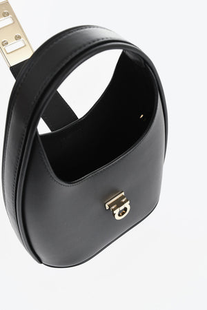 Mini-Hobo-Tasche Aus Leder Mit Abnehmbarem Schulterriemen