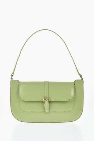 Borsa a Spalla MIRANDA in Pelle con Fibbia Dorata