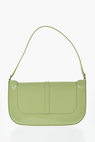 Borsa a Spalla MIRANDA in Pelle con Fibbia Dorata