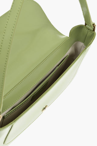 Borsa a Spalla MIRANDA in Pelle con Fibbia Dorata