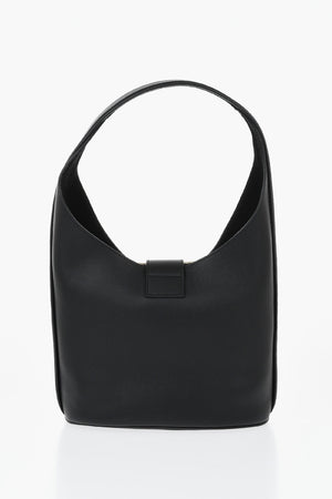 Hobo-Tasche Aus Leder Mit Logodetail
