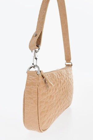 Borsa a Spalla RACHEL in Pelle Effetto Coccodrillo