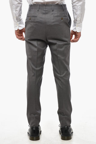 4-Taschen-Hose LEADER aus reiner Schurwolle