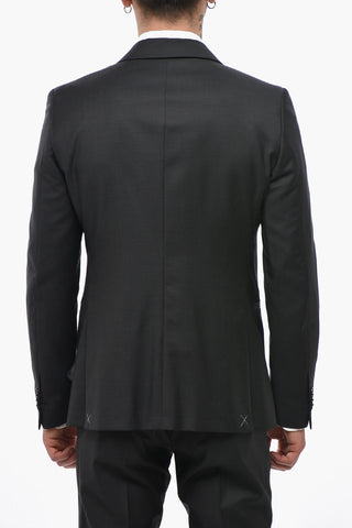 CC COLLECTION Wool 3-Piece Suit RESET with Shawl Lapel
