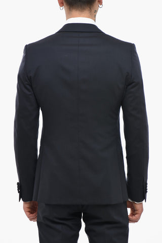 CC COLLECTION Dreiteiliger Anzug mit Satin-Details