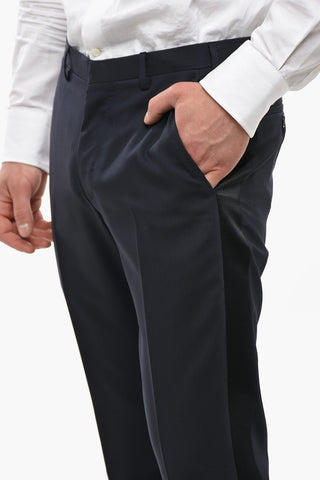 CC COLLECTION Dreiteiliger Anzug mit Satin-Details