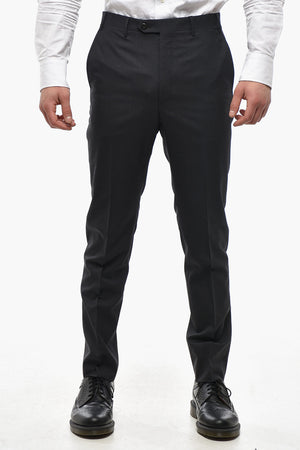 Pure Virgin Wool 4-Pocket Trousers LEADER