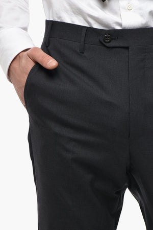 Pure Virgin Wool 4-Pocket Trousers LEADER