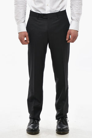 Pure Virgin Wool 4-Pocket Trousers MANTUA
