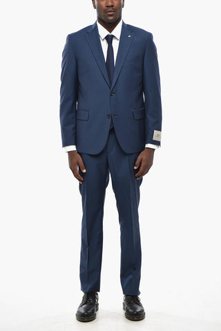 CC COLLECTION Virgin Wool Suit With Classic Lapel
