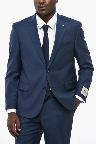 CC COLLECTION Virgin Wool Suit With Classic Lapel