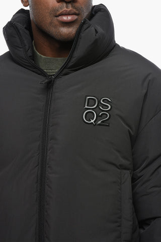Giubbotto Puffer BALL con Logo in Rilievo