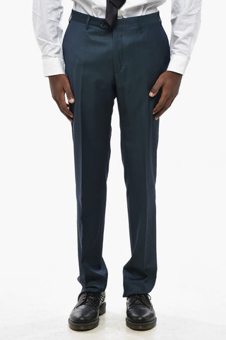 CC COLLECTION Satin Suit with Shawl Lapel