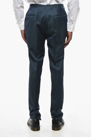 CC COLLECTION Satin Suit with Shawl Lapel