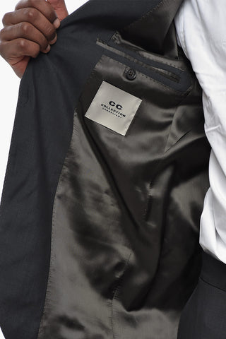 CC COLLECTION 모헤어 혼방 수트 클래식 라펠