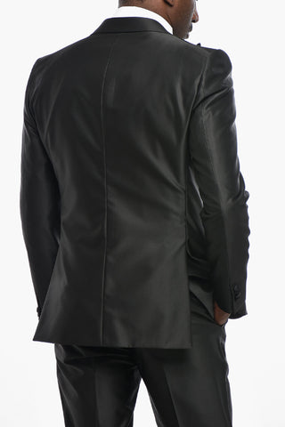 CC COLLECTION Abito 3 Pezzi in Satin con Rever a Lancia