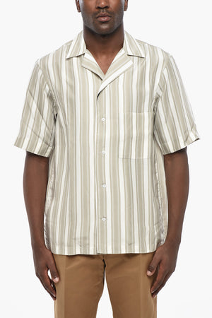 CIRCLE Silk Striped Shirt