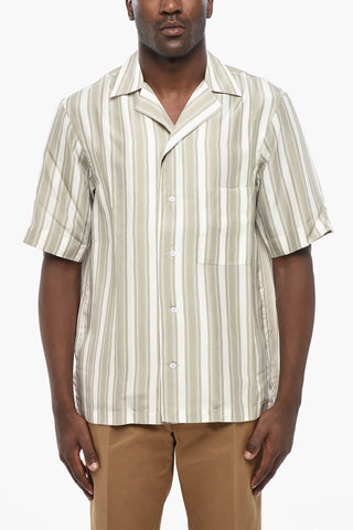 CIRCLE Silk Striped Shirt