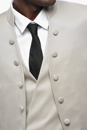 Three-Piece Suit CERIMONIA ACADEMY with Korean Lapel