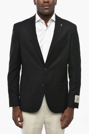 CC COLLECTION Blazer Semifoderato in Lana Herringbone