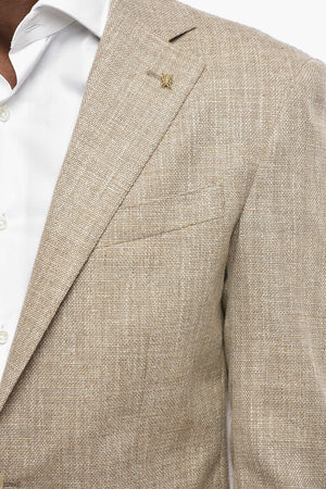 CC COLLECTION Cotton-Blend Blazer With Patch Pockets