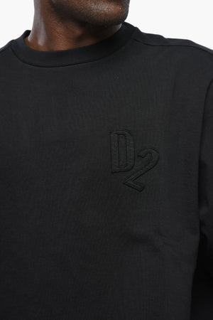 Loose-Fit-T-Shirt ADA mit Logo-Applikation