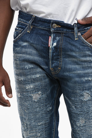 Cool Guy Fit Vintage-Effect Denim Jeans 17cm