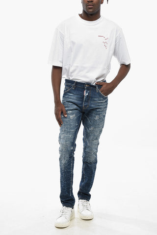 Cool Guy Fit Vintage-Effect Denim Jeans 17cm