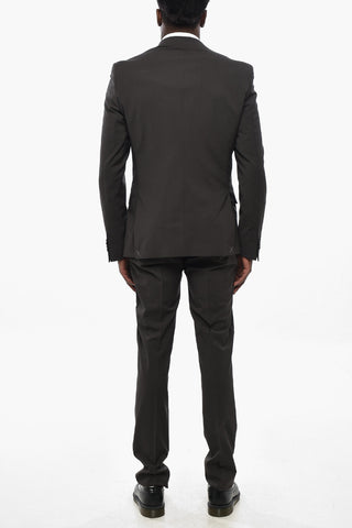 CC COLLECTION Virgin Wool Slim-Fit-Anzug With Stretch