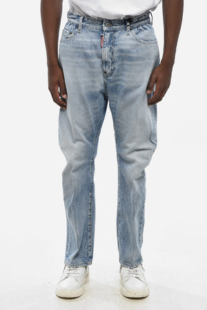 Jeans Regular Fit TWINS in Denim Lavaggio Chiaro 20cm