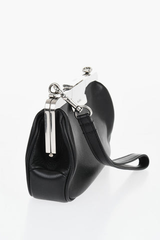 Leather Clutch With Snap Closure