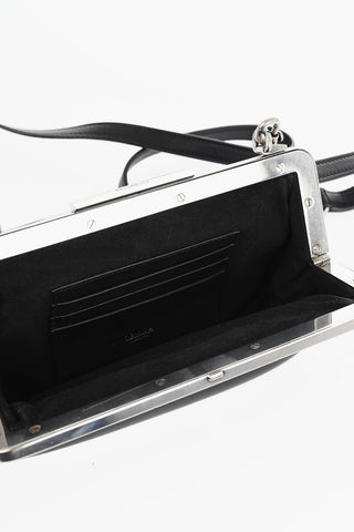 Leather Clutch With Snap Closure