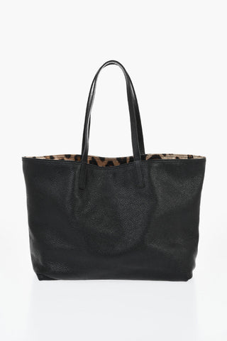 Reversible Pebbled Leather Tote