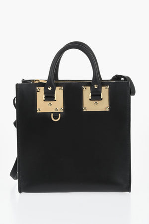 Tote Bag ALBION Aus Leder Regida Mit Goldenen Details