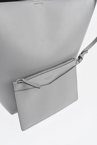 Borsa A Spalla In Pelle Con Dettaglio Catena