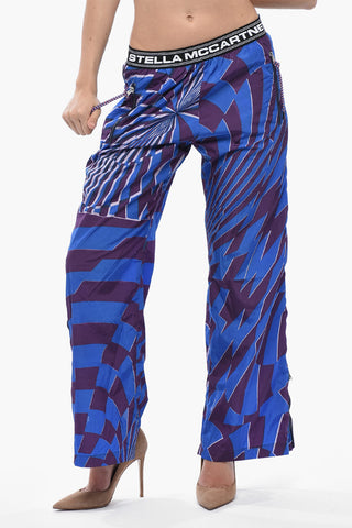 Pantaloni in Nylon Fantasia TEO con Full Zip Laterali
