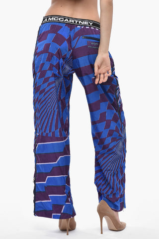 Pantaloni in Nylon Fantasia TEO con Full Zip Laterali