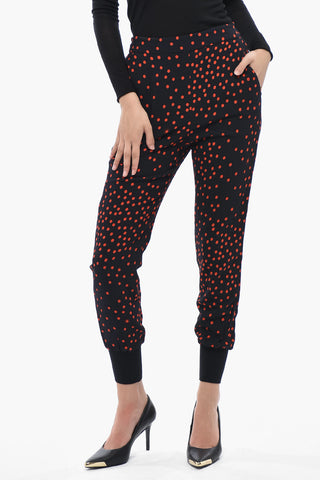 Pantaloni JULIA Con Motivo Dot