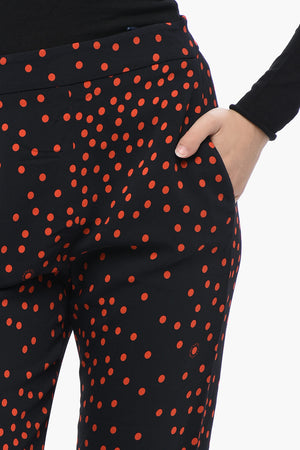 Pantaloni JULIA Con Motivo Dot