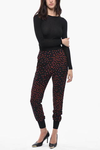 Pantaloni JULIA Con Motivo Dot