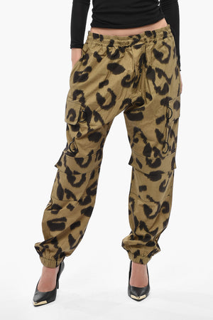Pantaloni Cargo TAYLOR in Cotone Animalier