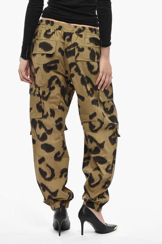 Pantaloni Cargo TAYLOR in Cotone Animalier