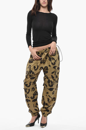 Pantaloni Cargo TAYLOR in Cotone Animalier