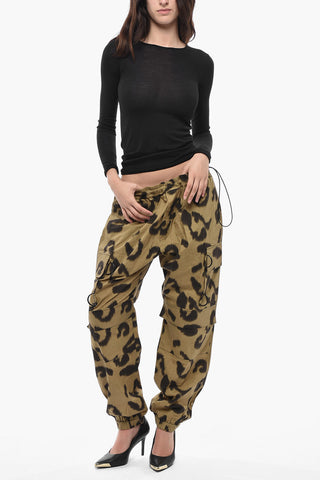 Pantaloni Cargo TAYLOR in Cotone Animalier