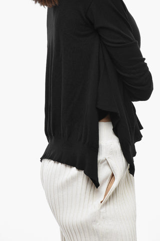Maglia Girocollo LARGE VOLUME in Lana